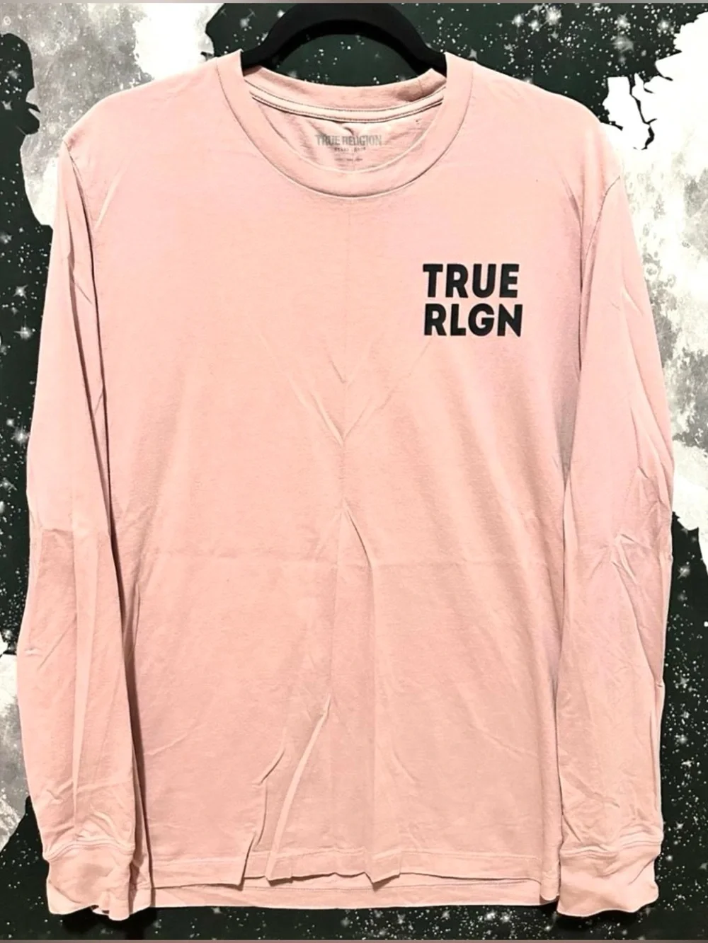 True Religion Big Buddha Guitar Long Sleeve Shirt